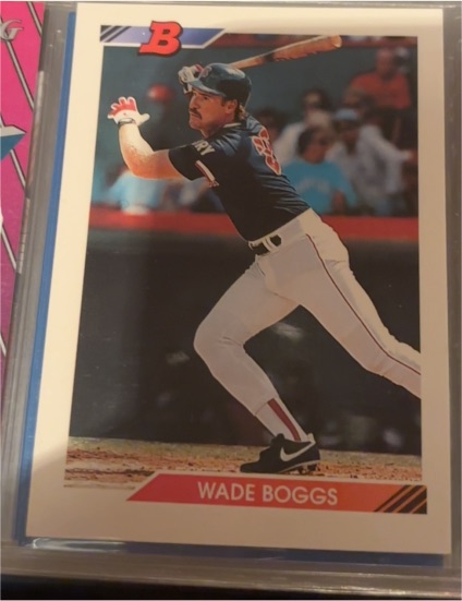 1992 Bowman #70 Wade Boggs — front