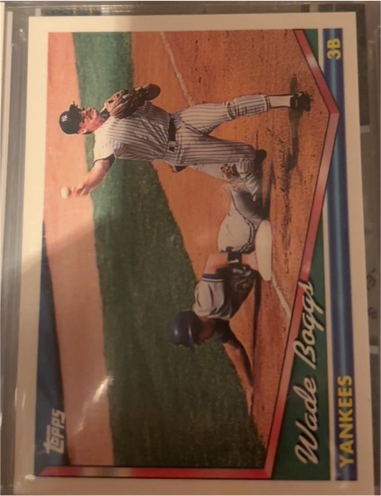 1994 Topps #520 Wade Boggs — front