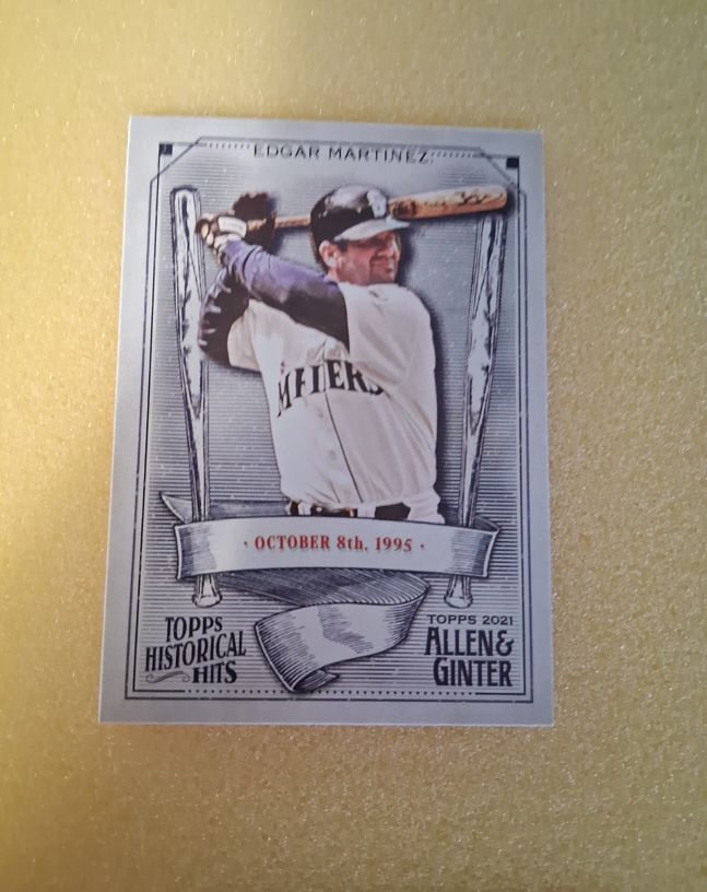 2021 Topps Allen & Ginter #HH-35 Edgar Martinez — front