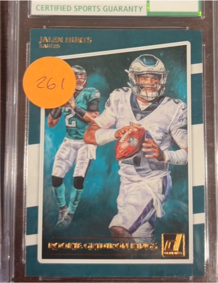 2020 Donruss Rookie Gridiron Kings #RGK-JAH Jalen Hurts — front