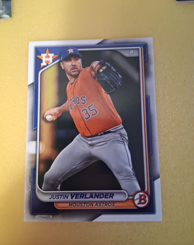 2024 Bowman #48 Justin Verlander — front