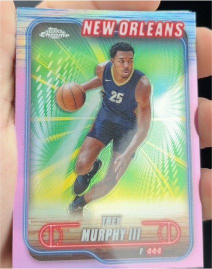 2024-25 Topps Chrome #144 Trey Murphy III — front