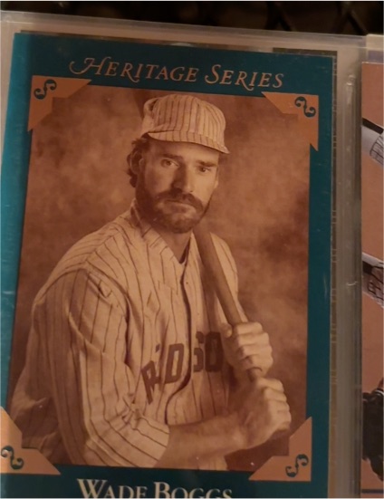1992 Studio Heritage Series #BC-3 Wade Boggs — front
