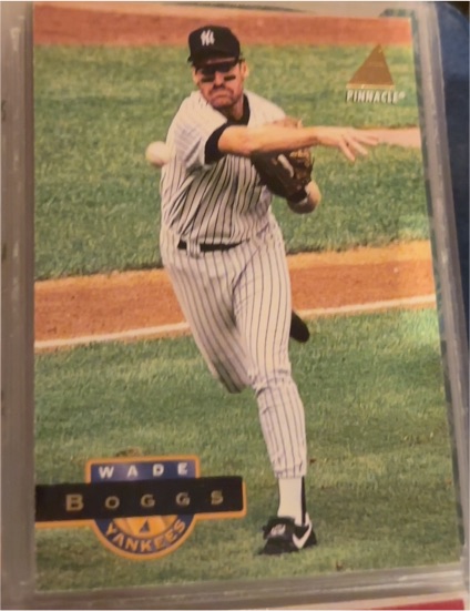 1994 Pinnacle #31 Wade Boggs — front