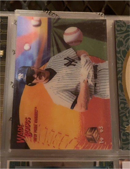 1995 Sportflix UC3 #30 Wade Boggs — front