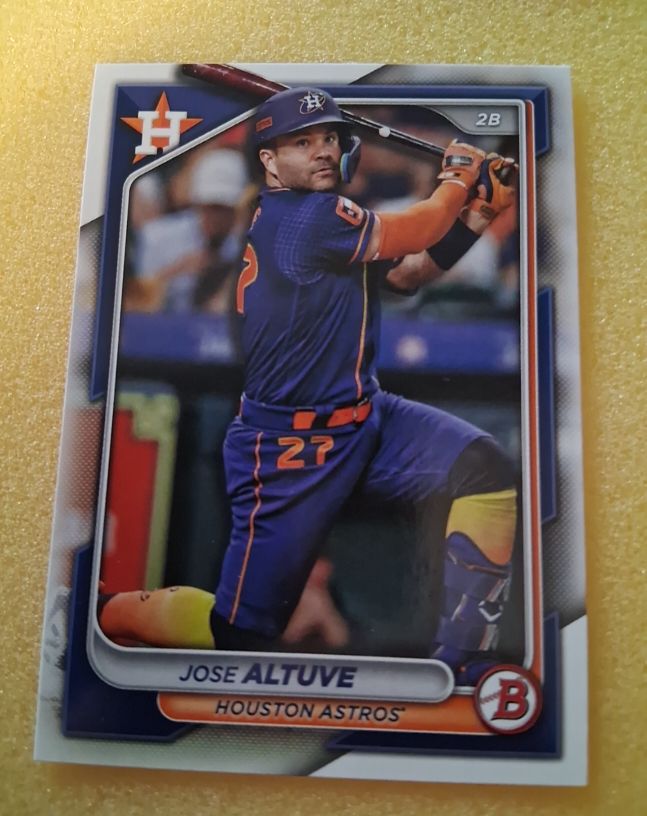 2024 Bowman #73 Jose Altuve — front