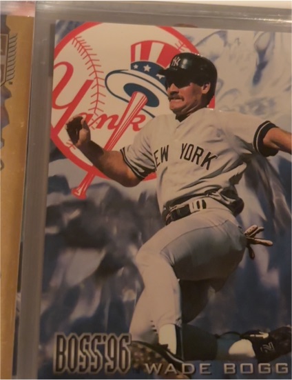 1996 Skybox Circa Boss #15 Wade Boggs — front