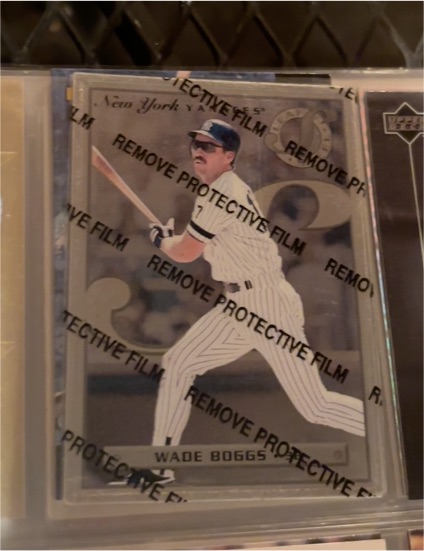 1996 Leaf Preferred Steel #9 Wade Boggs — front