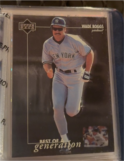 1996 Upper Deck #372 Wade Boggs — front