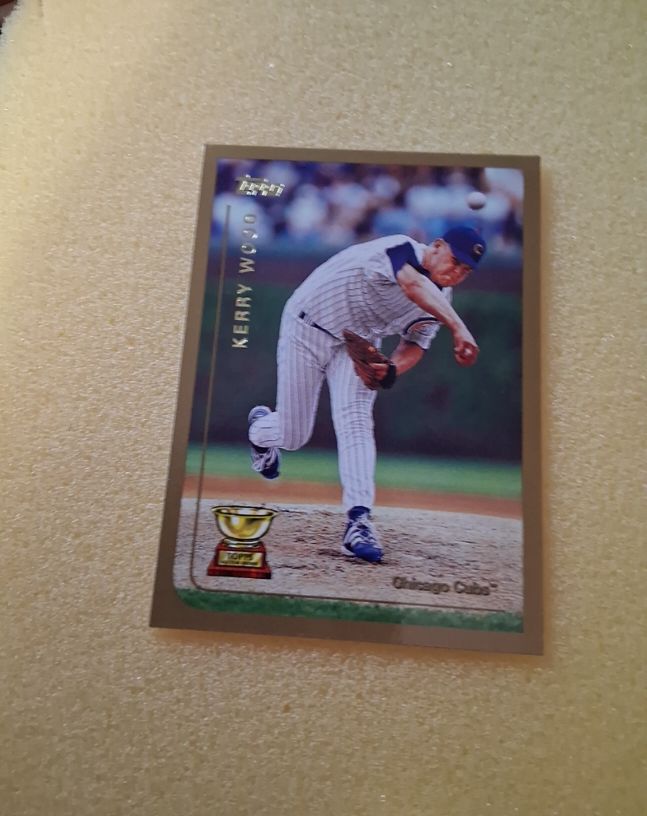 1999 Topps Box Topper Jumbo #3 Kerry Wood — front