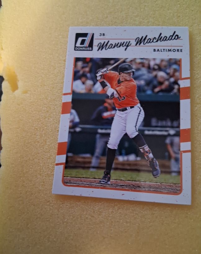 2017 Donruss #57 Manny Machado — front