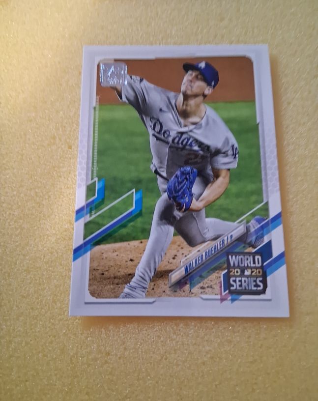 2021 Topps #44 Walker Buehler World Series Highlights — front
