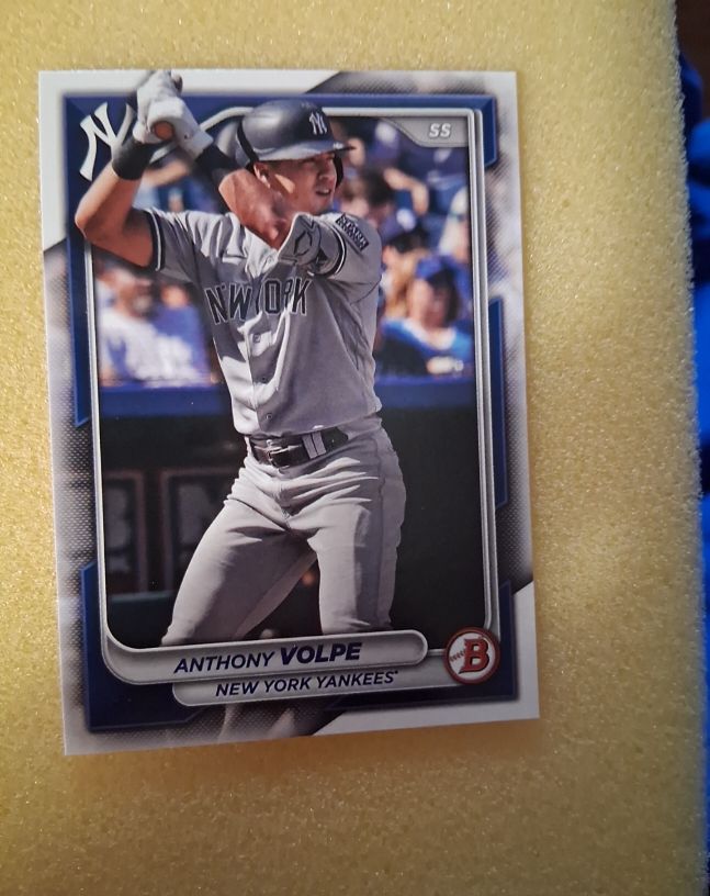 2024 Bowman #76 Anthony Volpe — front