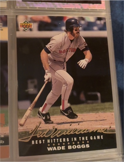 1992 Upper Deck #T1 Wade Boggs — front