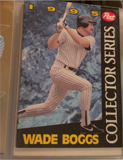 1995 Post Collector Series #1 Wade Boggs — front