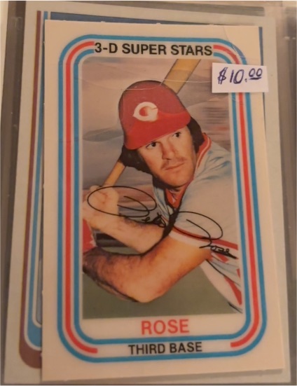 1976 Kellogg's 3-D Super Stars #55 Pete Rose — front