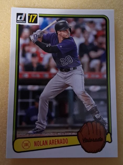 2017 Donruss Retro Variations 1983 #RV-11 Nolan Arenado — front