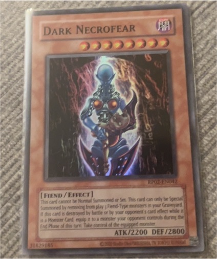 2003 Yu-Gi-Oh! RP02-EN042 Dark Necrofear — front