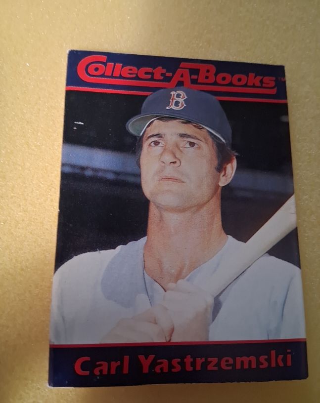 1990 CMC Collect-A-Books #12 Carl Yastrzemski Boston Red Sox — front