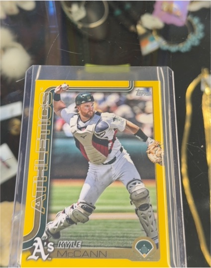 2025 Topps #555 Kyle McCann — front