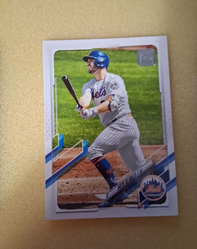 2021 Topps #84 Pete Alonso — front