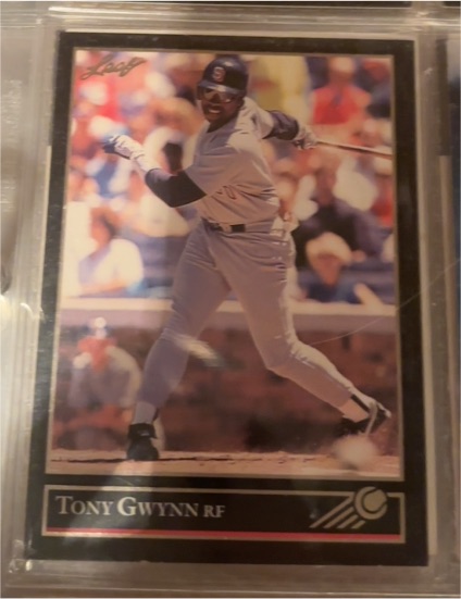 1992 Leaf Black Gold #206 Tony Gwynn — front