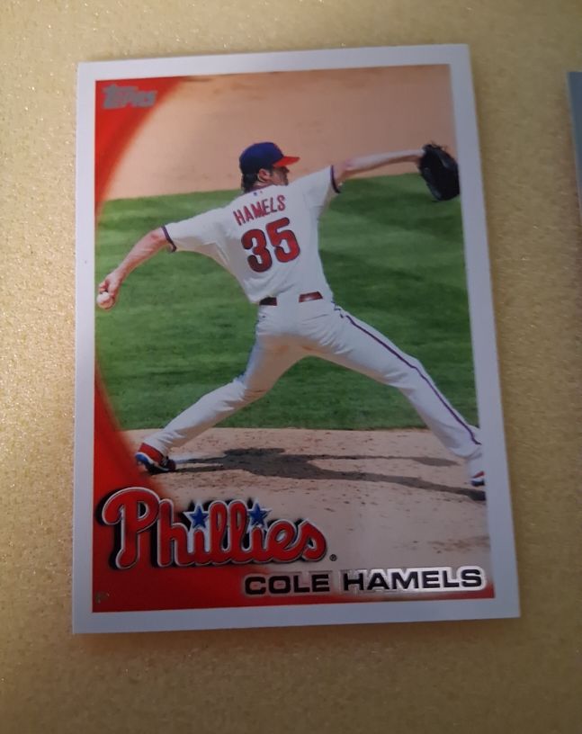 2010 Topps #70 Cole Hamels — front
