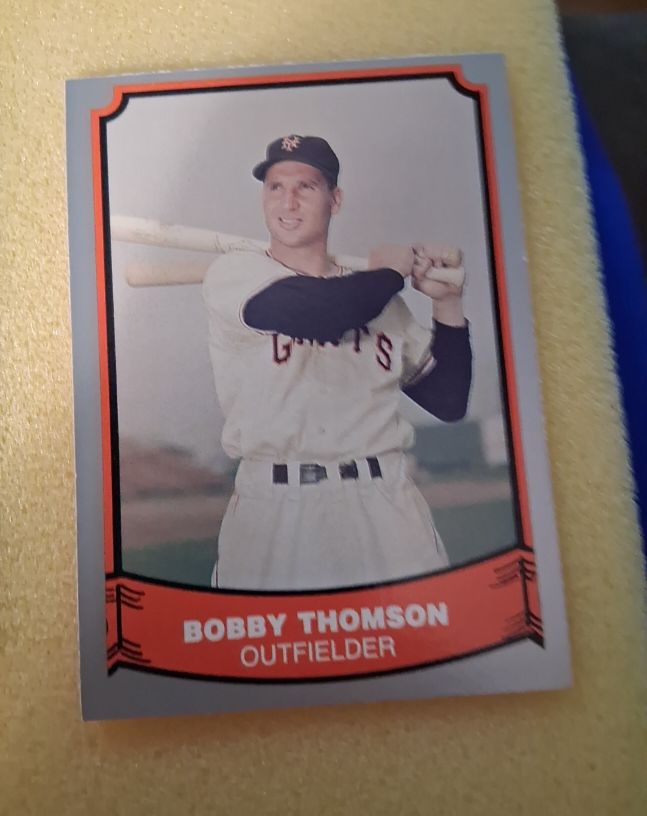 1988 Pacific Legends I #45 Bobby Thomson — front