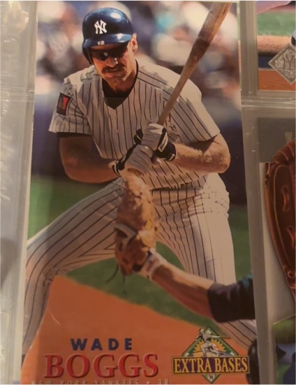 1993 Upper Deck Extra Bases #EXB Wade Boggs — front