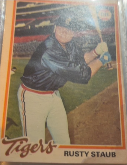 1978 Topps #370 Rusty Staub — front