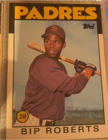 1986 Topps Traded #91T Bip Roberts — front