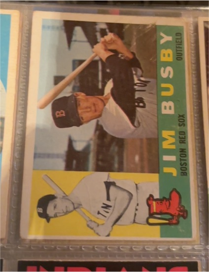 1960 Topps #232 Jim Busby — front