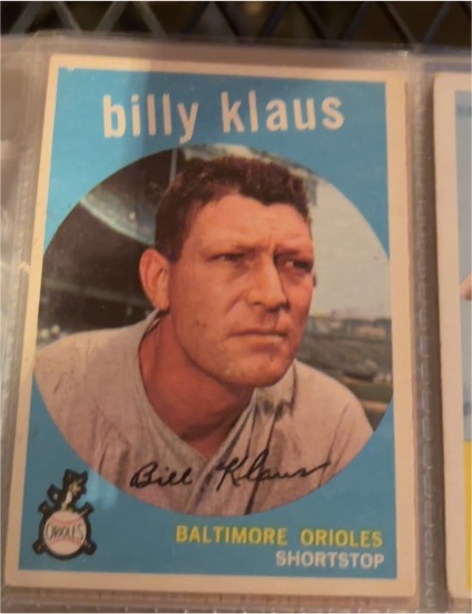 1959 Topps #299 Billy Klaus — front