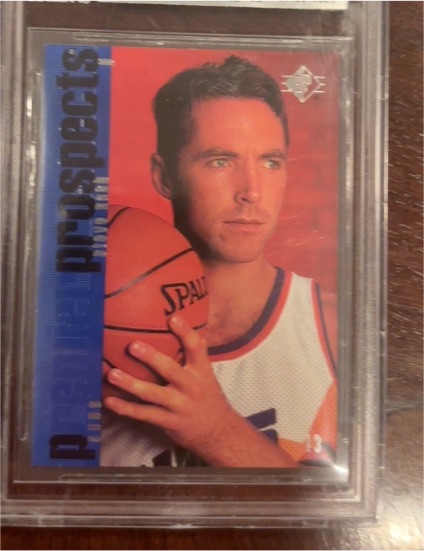1996-97 SP #142 Steve Nash Premier Prospects RC — front