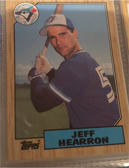 1987 Topps #353 Jeff Hearron — front