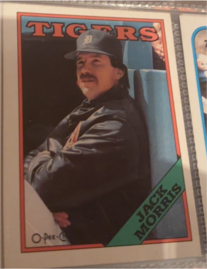 1988 O-Pee-Chee #340 Jack Morris — front