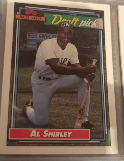 1992 Topps #306 Al Shirley — front