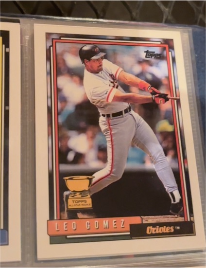 1992 Topps #84 Leo Gomez — front