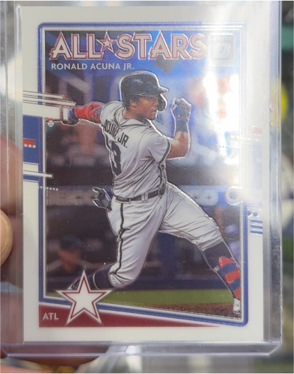2020 Donruss Optic All Stars #199 Ronald Acuna Jr — front