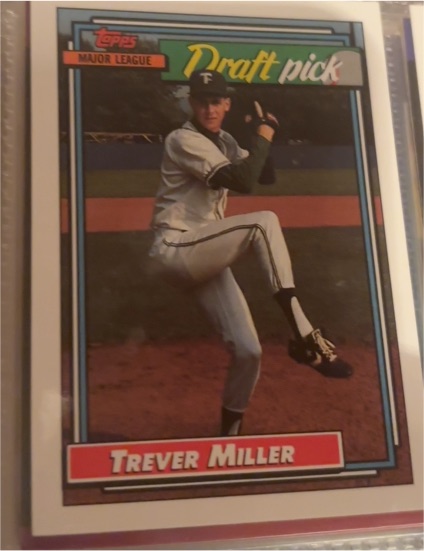 1992 Topps Gold Winners #684 Trever Miller — front