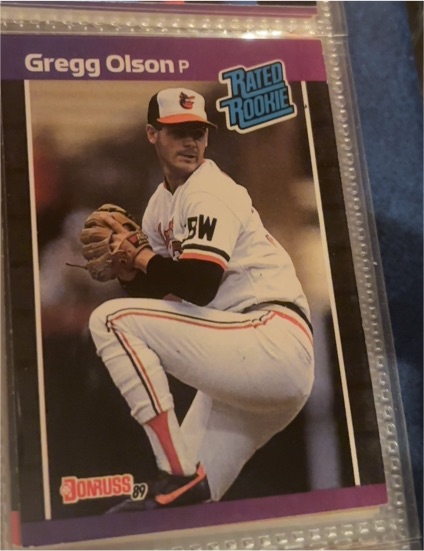 1989 Donruss #46 Gregg Olson Rated Rookie Baltimore Orioles — front