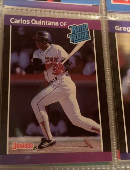 1989 Donruss #37 Carlos Quintana — front