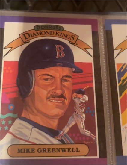 1989 Donruss #1 Mike Greenwell — front