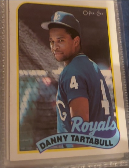 1989 O-Pee-Chee #275 Danny Tartabull — front
