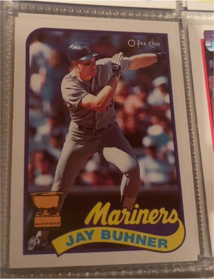 1989 O-Pee-Chee #223 Jay Buhner — front