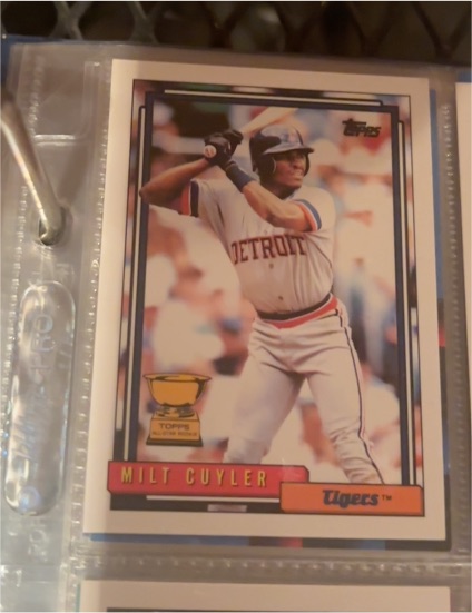 1992 Topps #522 Milt Cuyler — front