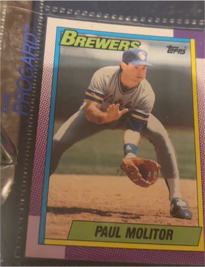 1990 Topps #360 Paul Molitor — front