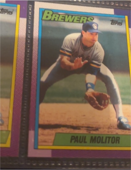 1990 Topps #360 Paul Molitor — front