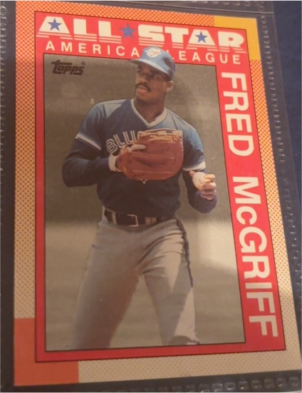 1990 Topps #385 Fred McGriff — front