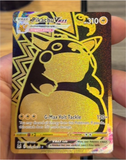 2022 Pokémon TCG Lost Origin Trainer Gallery #TG29/TG30 Pikachu VMAX — front